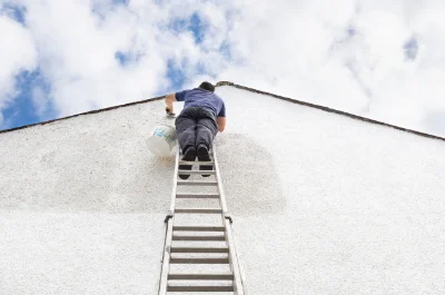 Peinture extérieure à Songy — façades et ravalement